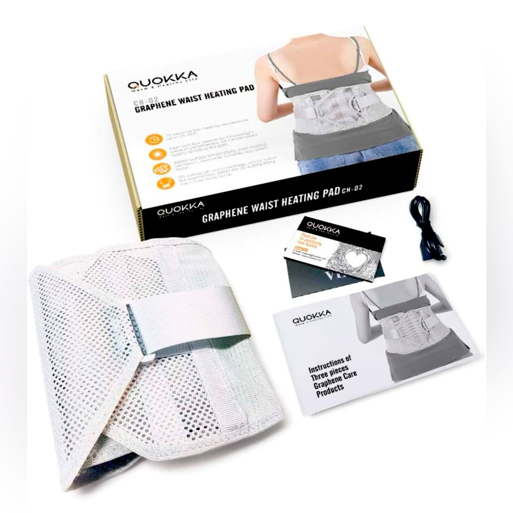 NEW Quokka Warm & Healthy Life Waist Heating Pad, New in Box
